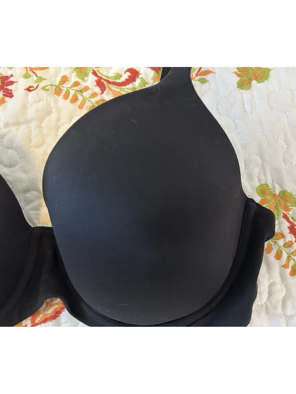 Soma Embraceable Perfect Coverage Underwire Black Bra 36DD EUC.